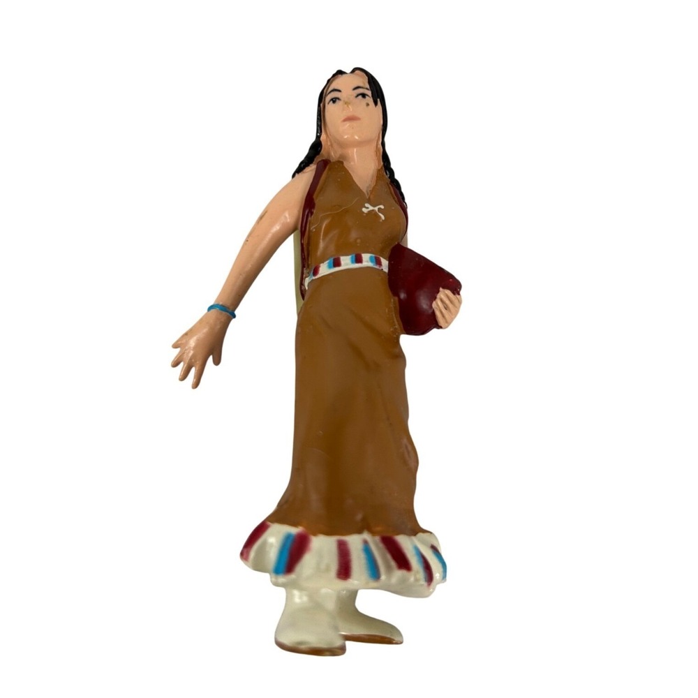 Papo G-Scale American Indian Sacajawea w/Baby Just Plain Folk Diorama‎ Figure